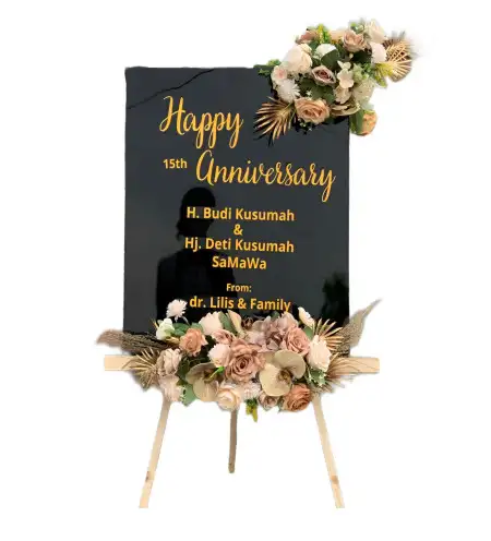 Papan Bunga Akrilik Kelapa Gading Barat