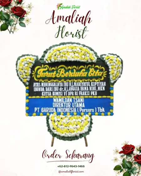 Papan Bunga Duka Kelapa Gading Barat